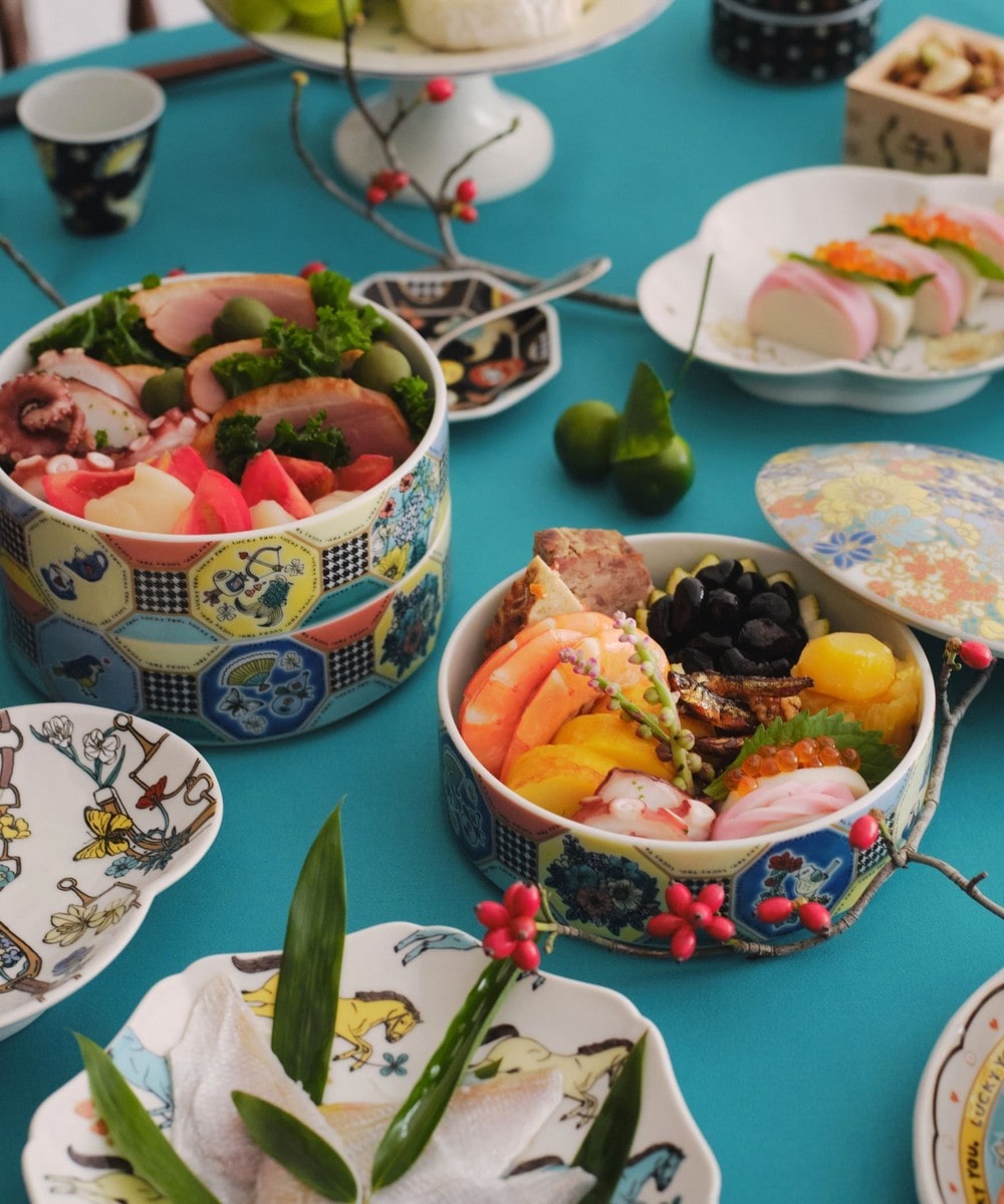 九谷焼三段重/ナタリー・レテ | アフタヌーンティー公式通販サイト