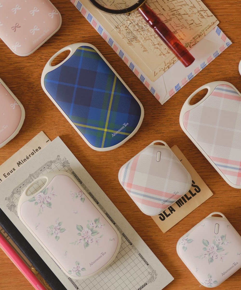 タータンチェック柄エコハンドウォーマー/Afternoon Tea Original