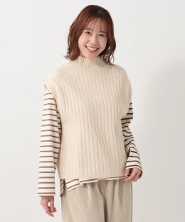 ふわもちニットベスト