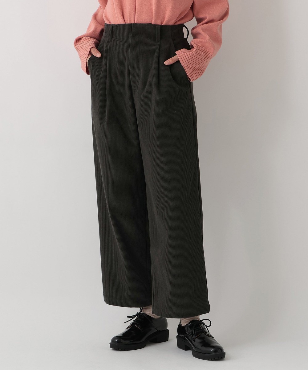 パンツ・スカート コーデュロイタックパンツ