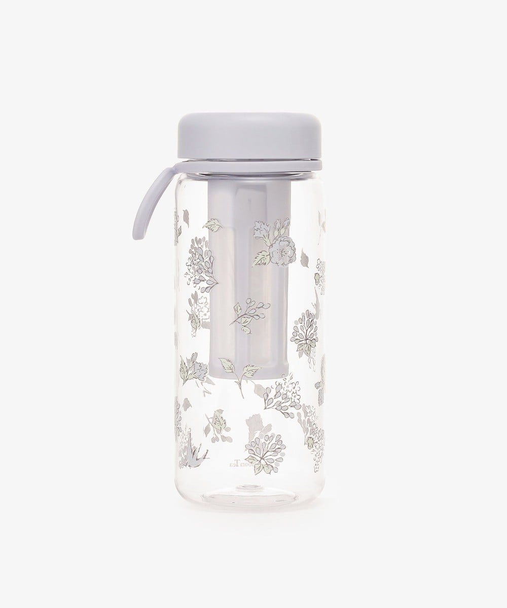 ステンレスボトル・ステンレスマグ・水筒 フラワーアート茶漉し付きクリアボトル 550ml