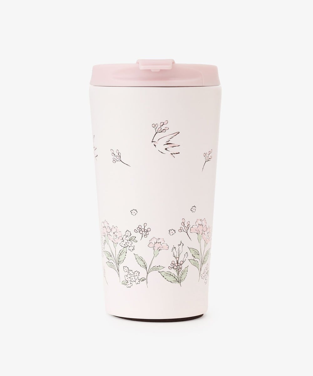 ステンレスボトル・ステンレスマグ・水筒 フラワーアートステンレスタンブラー 330ml