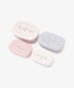 フラワーアート抗菌保存容器4個セット