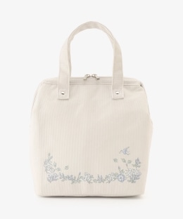 フラワーアート抗菌保冷ワイヤーランチバッグL