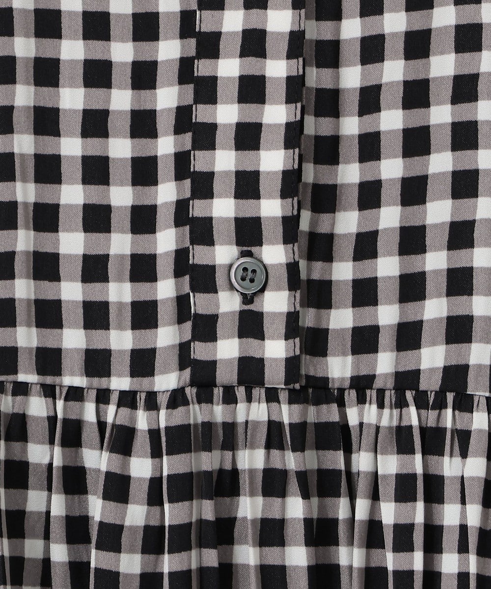 チェック切替ギャザーワンピース | アフタヌーンティー公式通販サイト