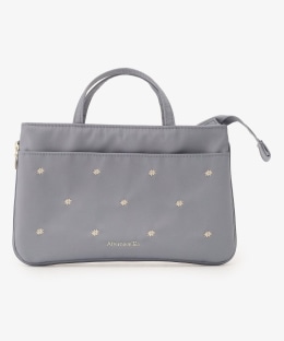 フラワー刺繍2WAYバッグインバッグ