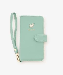 モチーフチャーム付きブック型iPhone8/7/SE3・2ケース