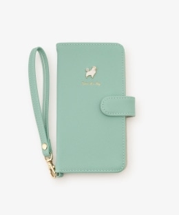 モチーフチャーム付きiPhone15/14/13ケース