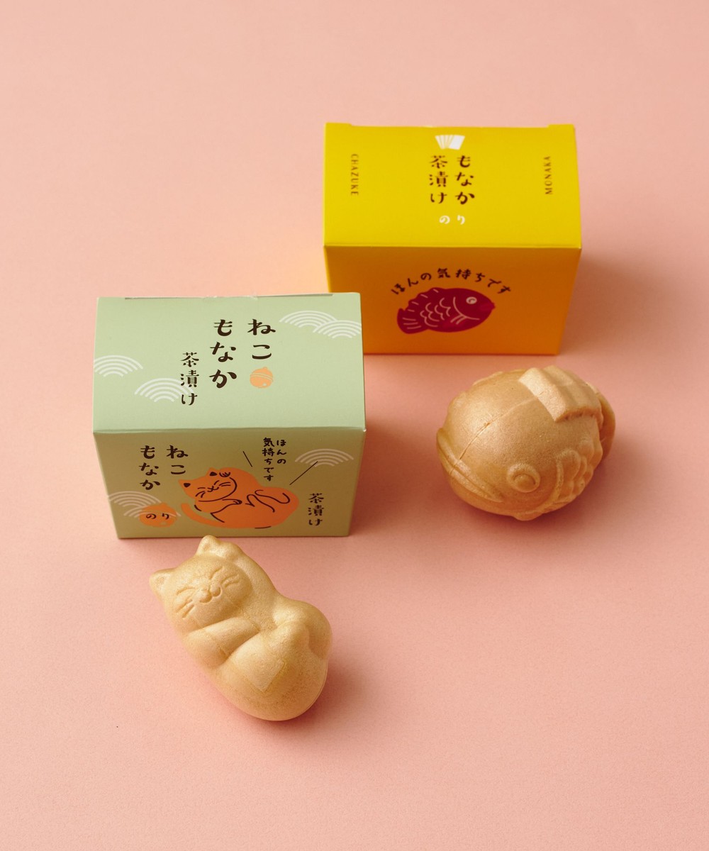 鯛型もなか茶漬け/ほんの気持ちです/ちきり清水商店 | アフタヌーン