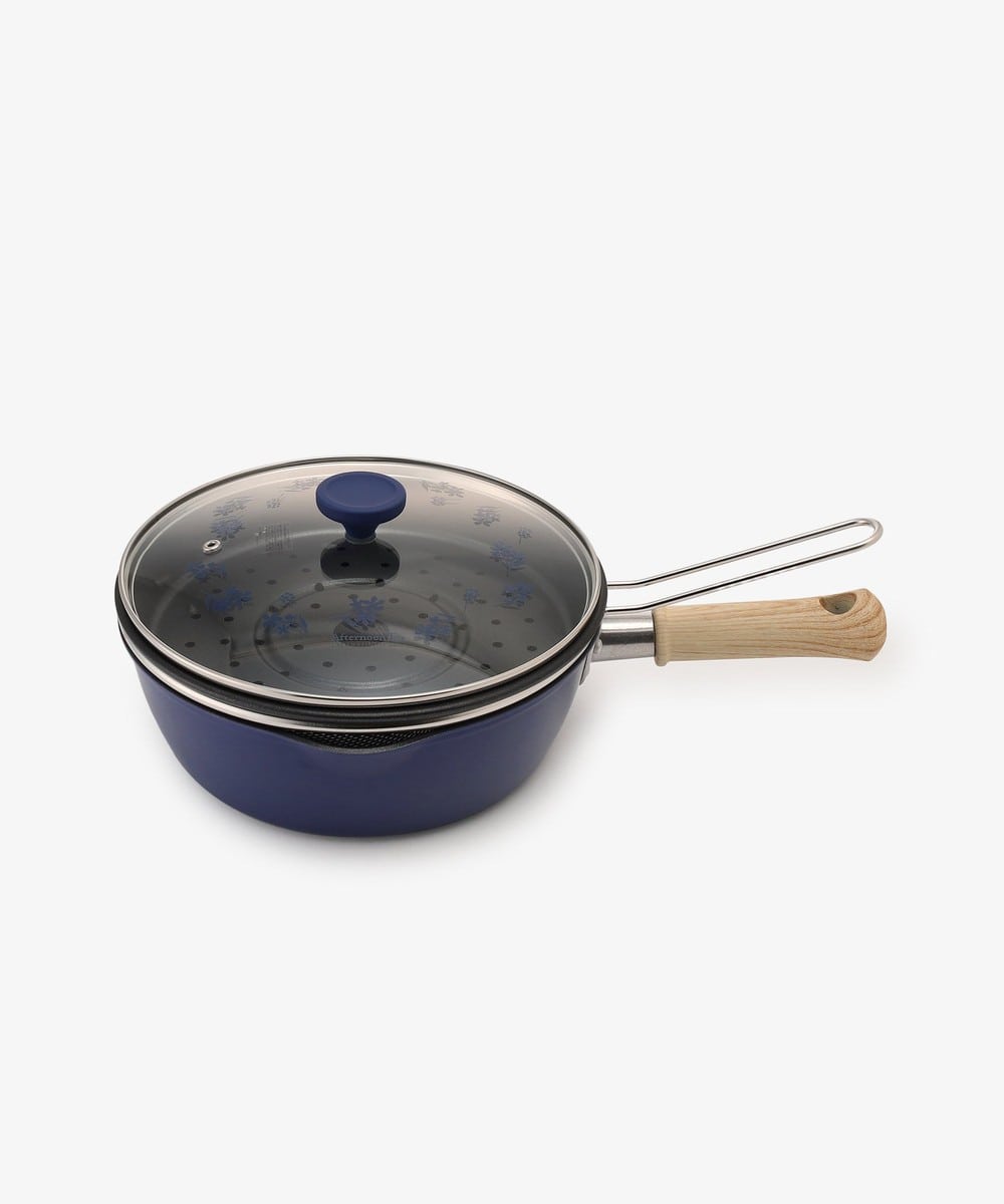 鍋・フライパン フルールデュクールザル付きディープパン