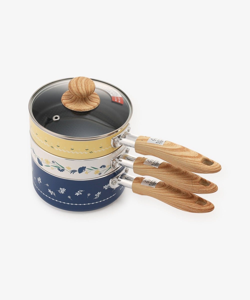 鍋・フライパン フルールデュクールフライパン＆鍋3点セット