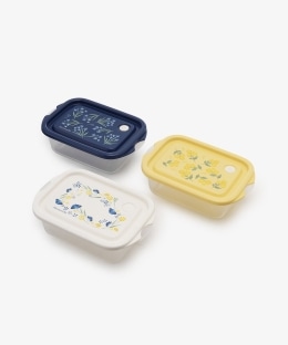 フルールデュクール抗菌保存容器L3個セット