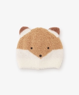 きつねニット帽子