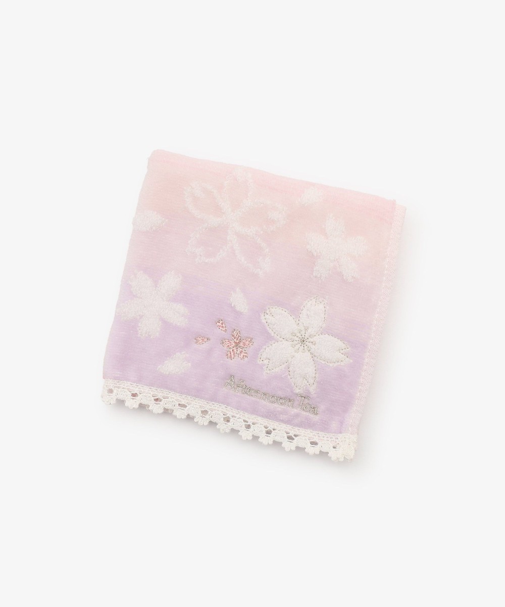 ミニタオル・ハンドタオル・ハンカチ サクラグラデーションミニタオル