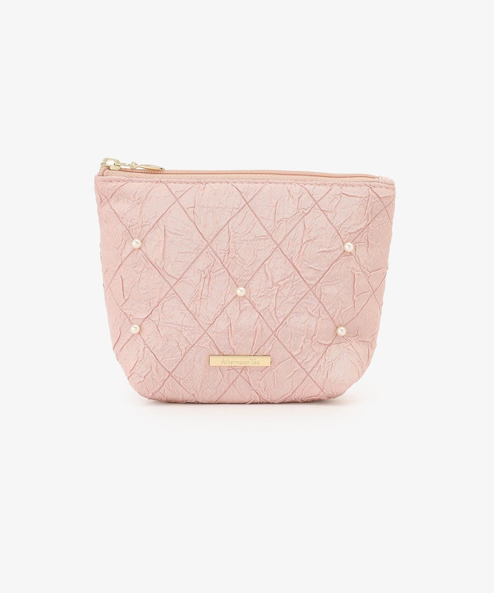 ポーチ・ティッシュポーチ・巾着 パールドット舟形ティッシュポーチ