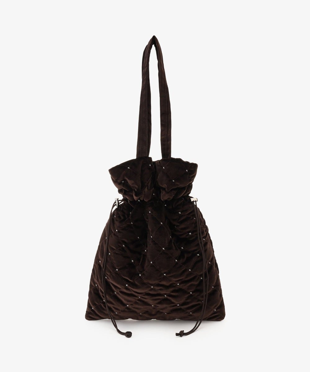 トートバッグ ラメキルティングトートバッグ