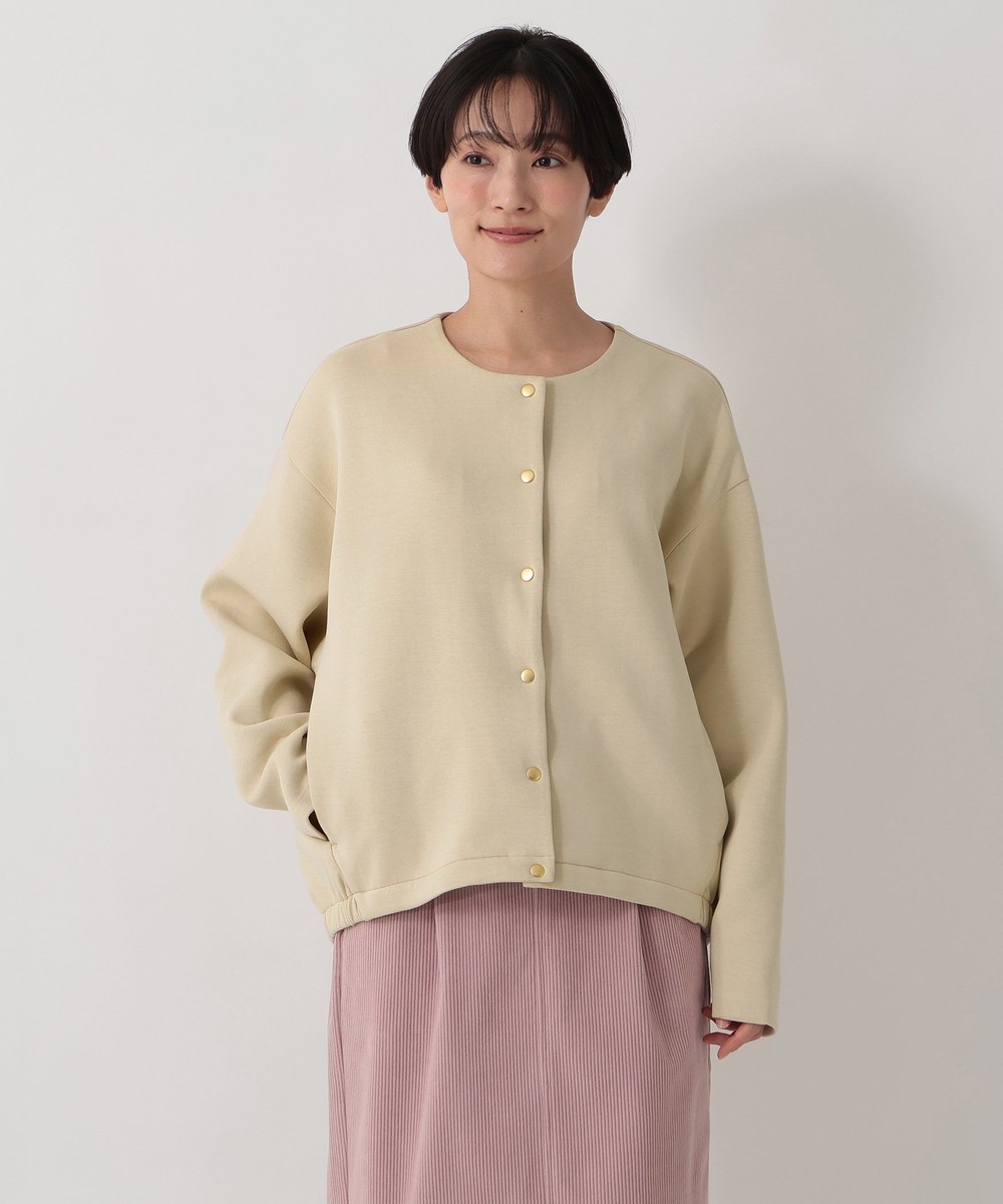 【最終値下げ】Atelier d’antan Cibot ノーカラージャケット Atelier d'antan 《Cibot》ノーカラージャケット | 04 STORE