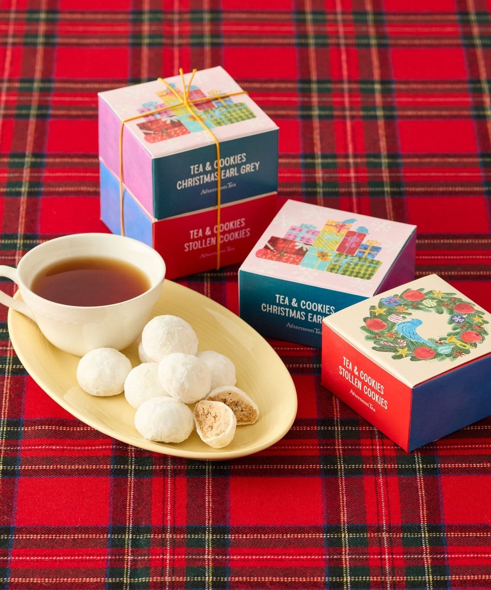お菓子・食品 クリスマスアールグレイ＆シュトーレンクッキー/Afternoon Tea TEAROOM/サクマユウコ