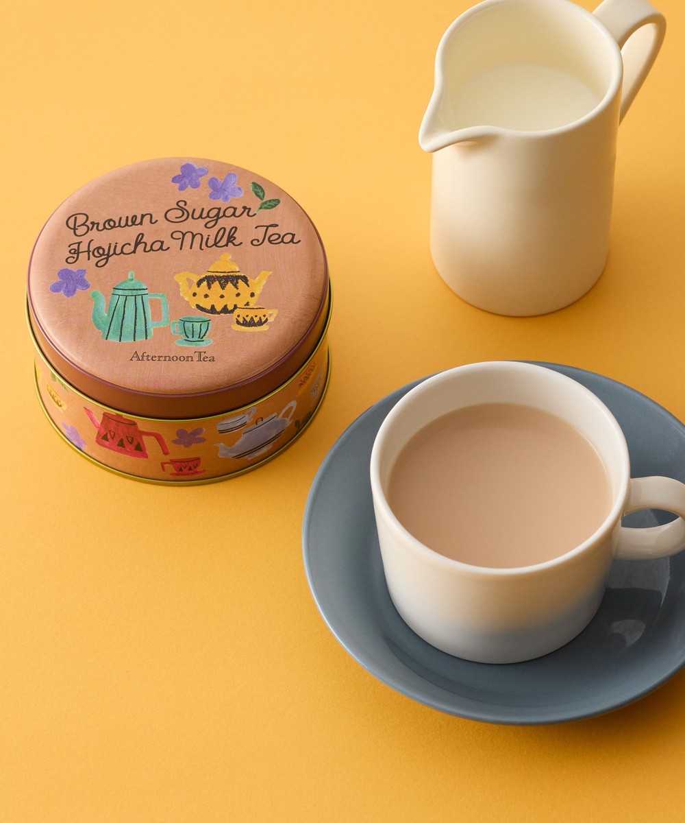 紅茶・コーヒー 黒糖ほうじ茶ミルクティー/Afternoon Tea TEAROOM/サクマユウコ