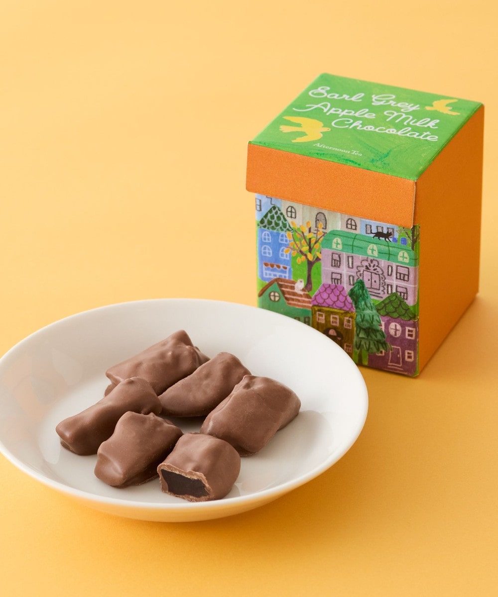 お菓子・食品 アールグレイりんごのミルクチョコレート/Afternoon Tea TEAROOM/サクマユウコ