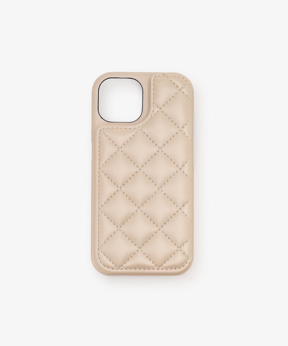 スマホケース・アクセサリー キルティングiPhone15/14ケース