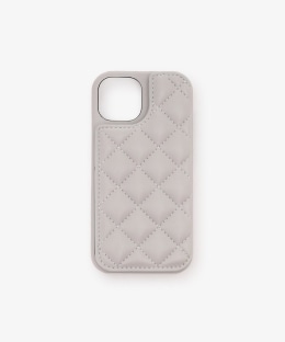 キルティングiPhone15/14ケース