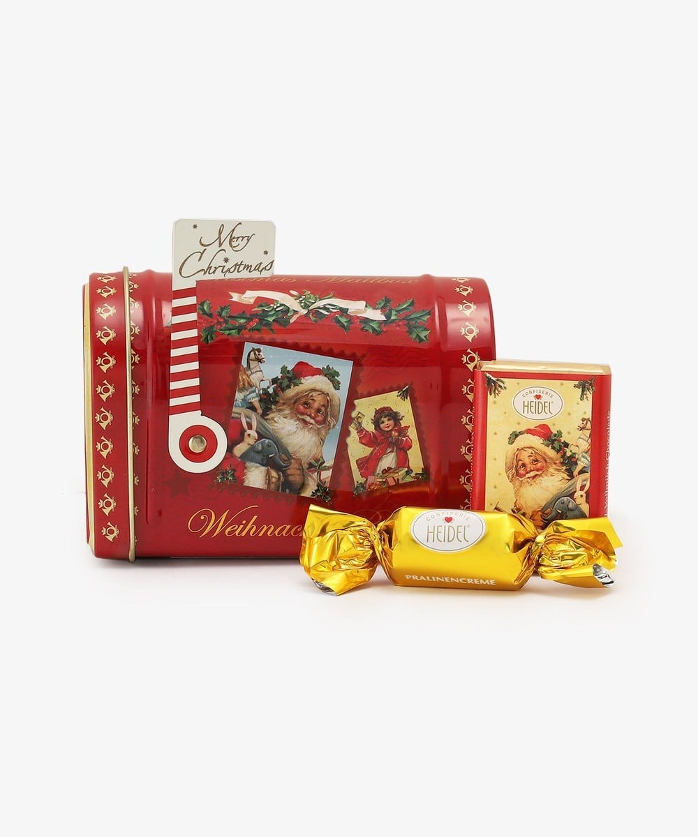 お菓子・食品 クリスマス ノスタルジック メールボックス缶