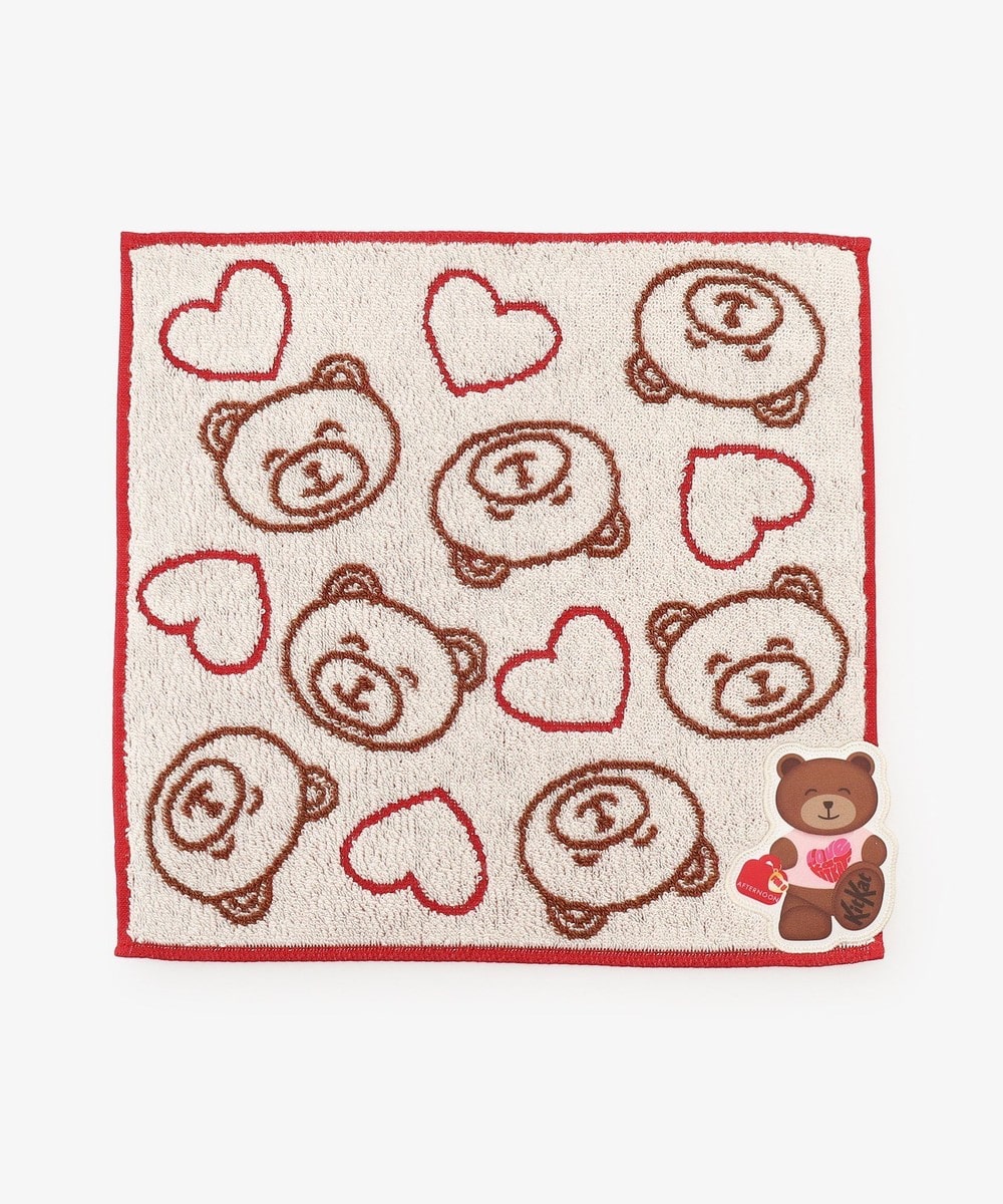 ジャカードミニタオル/KITKAT ハートフルベアー | アフタヌーンティー