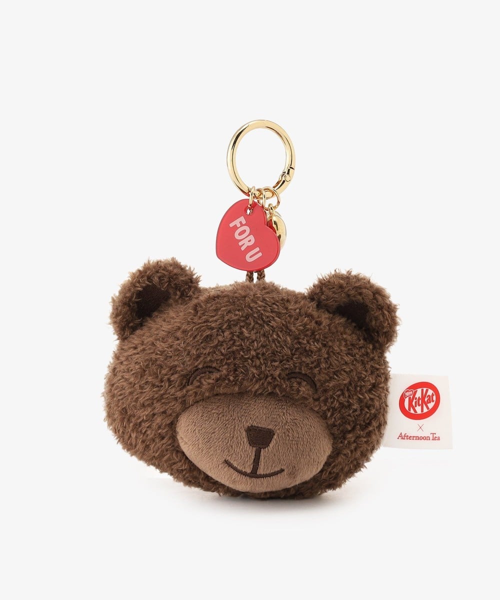 ファッション小物 ぬいぐるみチャーム/フェイス/KITKAT ハートフルベアー