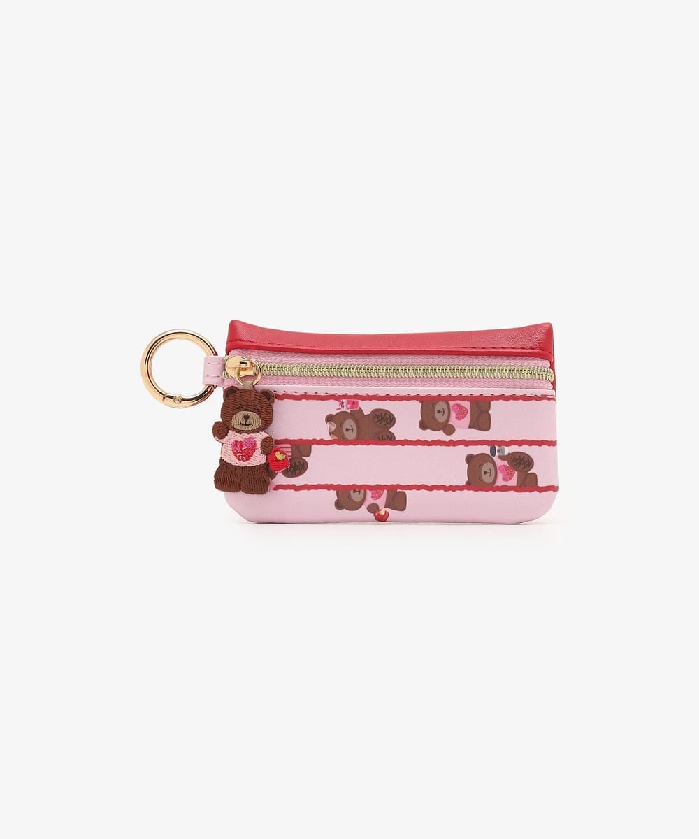 財布・コインケース・キーケース カラビナ付きマルチケース/KITKAT ハートフルベアー