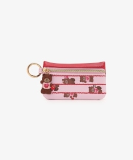 カラビナ付きマルチケース/KITKAT ハートフルベアー