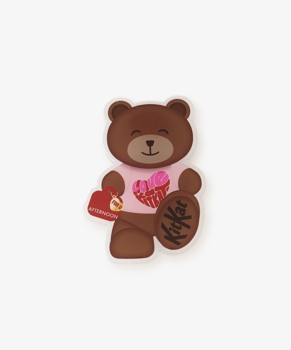 スマホケース・アクセサリー スマホグリップ/KITKAT ハートフルベアー