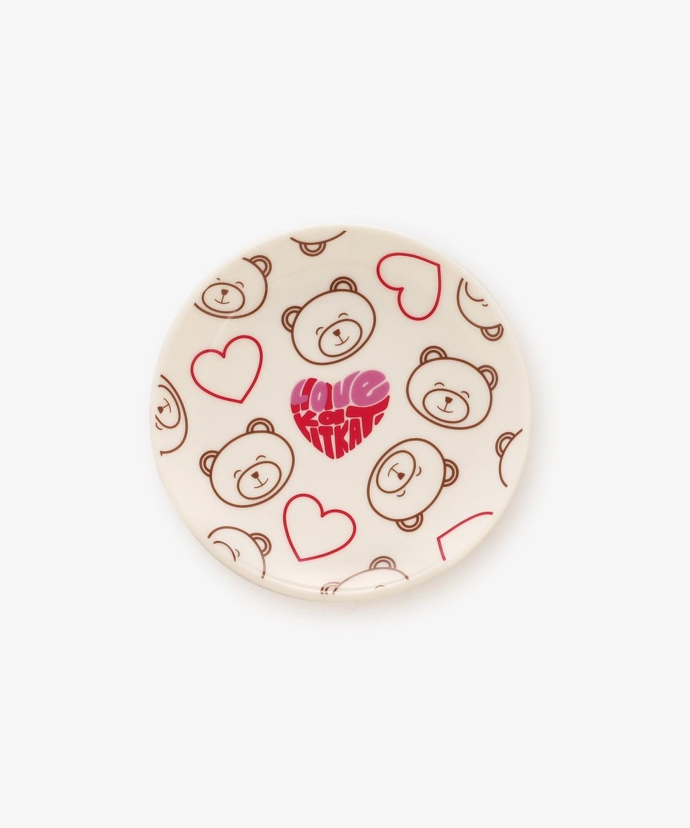 プレート・皿 ケーキプレート/KITKAT ハートフルベアー