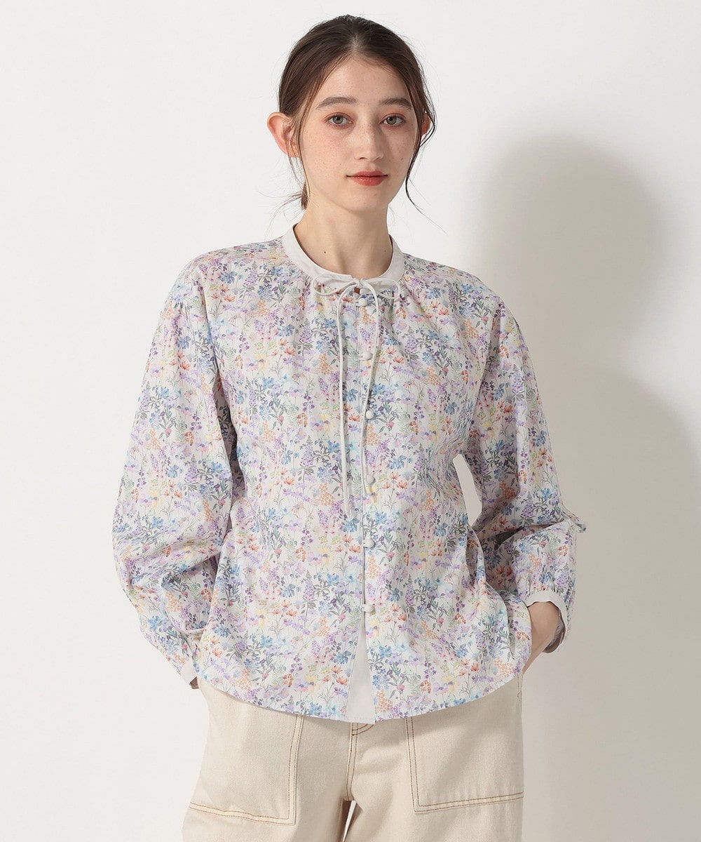 シャツ・ブラウス くるみブラウス/リバティプリント