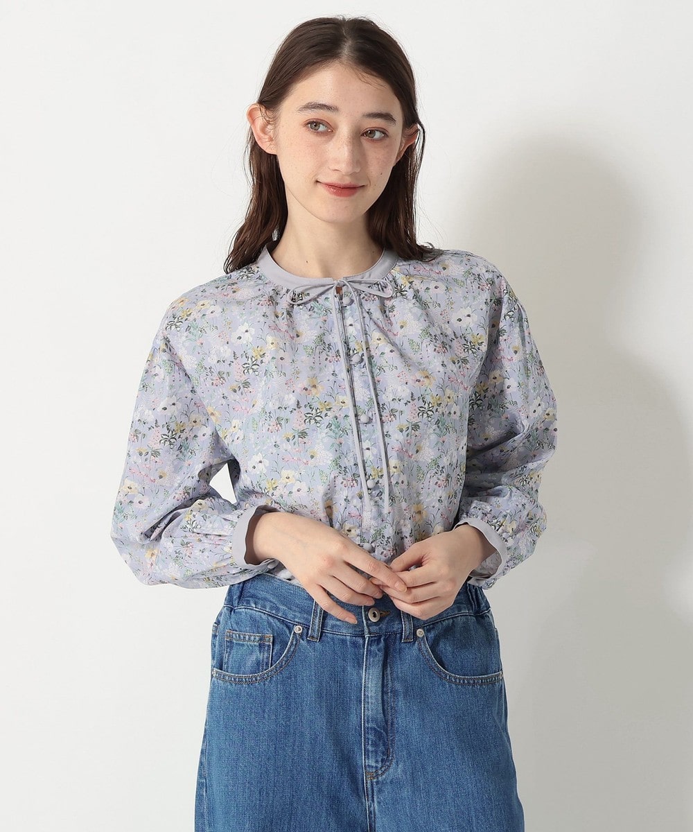 シャツ・ブラウス くるみブラウス/リバティプリント