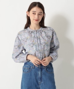 くるみブラウス/リバティプリント