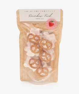 ストロベリープレッツェルメレンゲクッキー