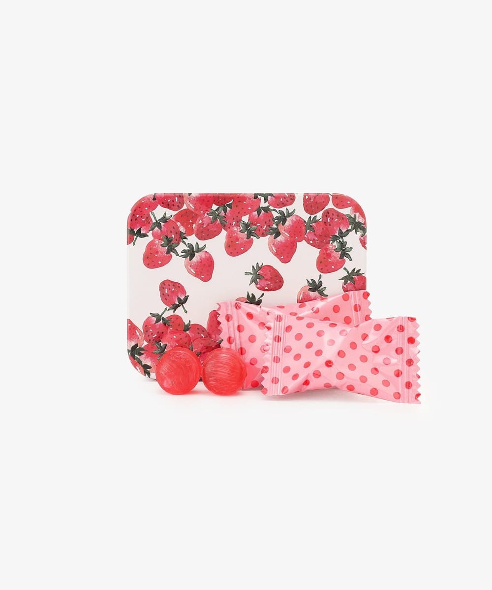 お菓子・食品 ストロベリーミニキャンディー缶