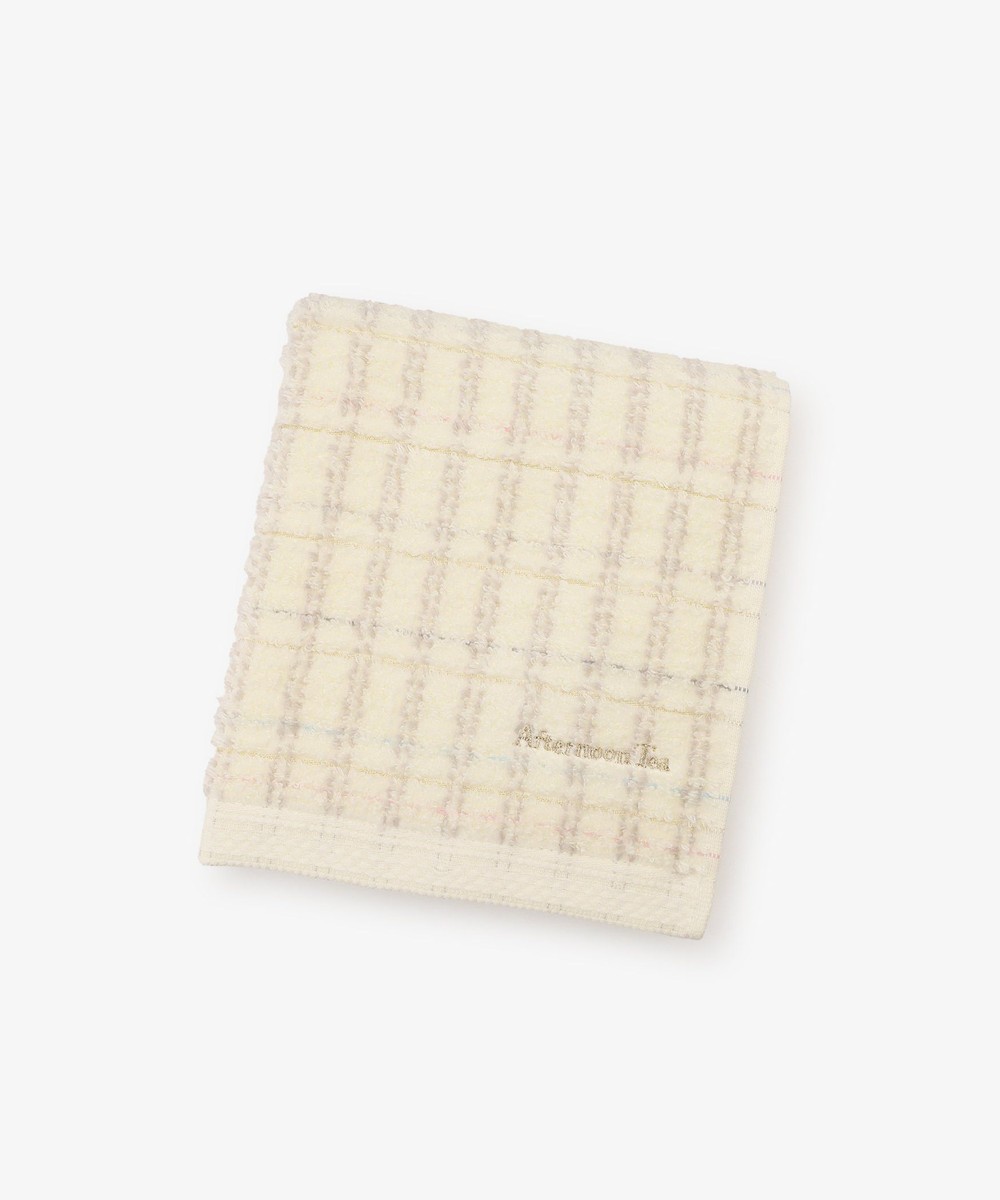 フェイスタオル・バスタオル ツイードフェイスタオル