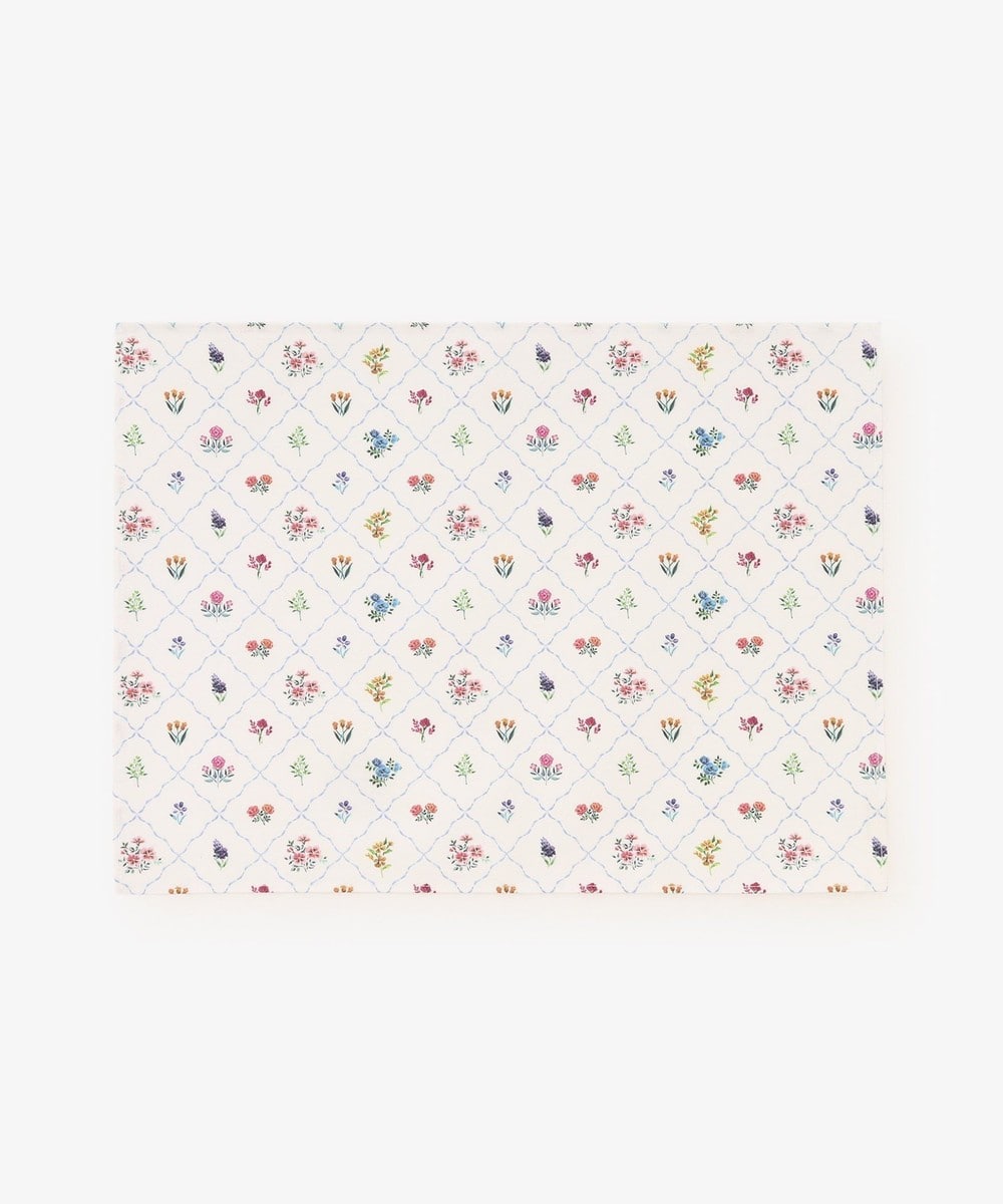 ランチョンマット・コースター・トレー 小花タイルラミネートランチョンマット