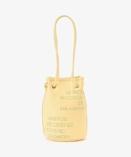 MON JOURNAL2WY巾着バッグ