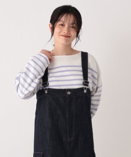 MON JOURNALパネルボーダープルオーバー