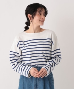 MON JOURNALパネルボーダープルオーバー