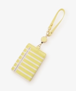 MON JOURNALコードリール付きパスケース