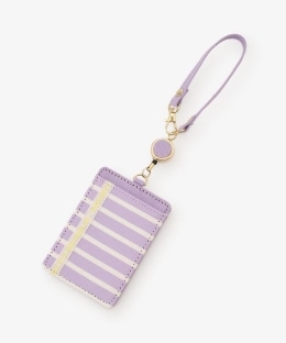 MON JOURNALコードリール付きパスケース