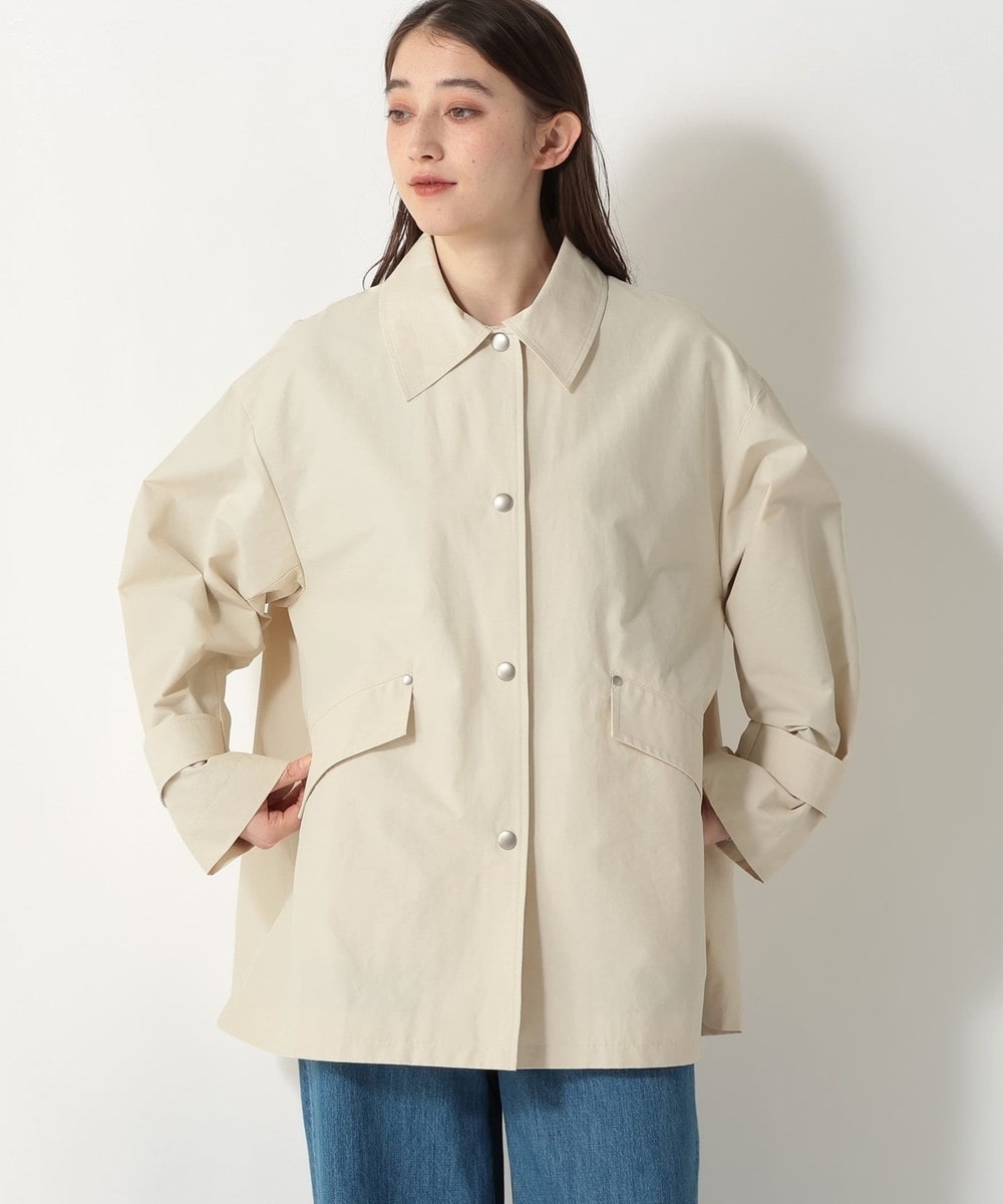 アウター 防花粉ミドルコート