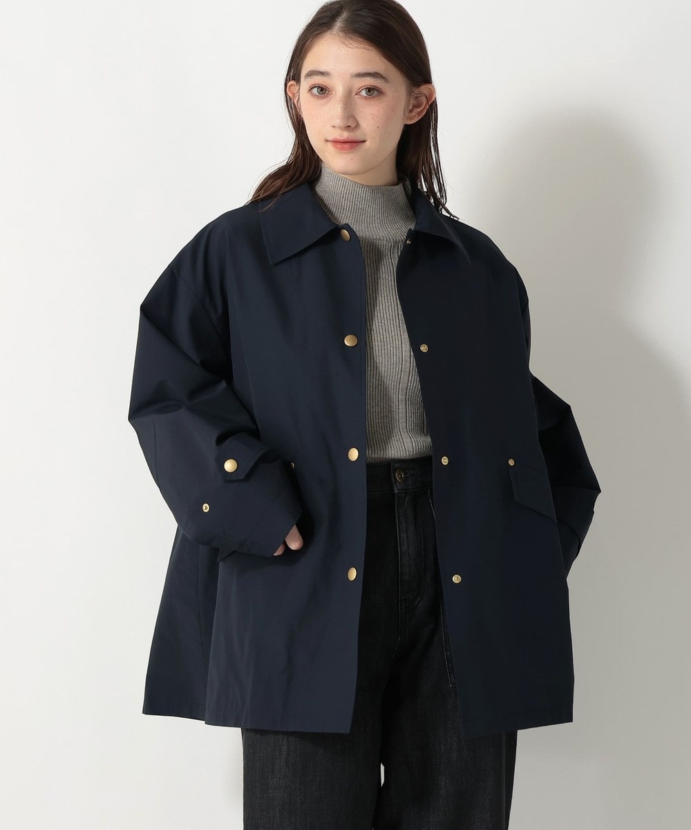 アウター 防花粉ミドルコート