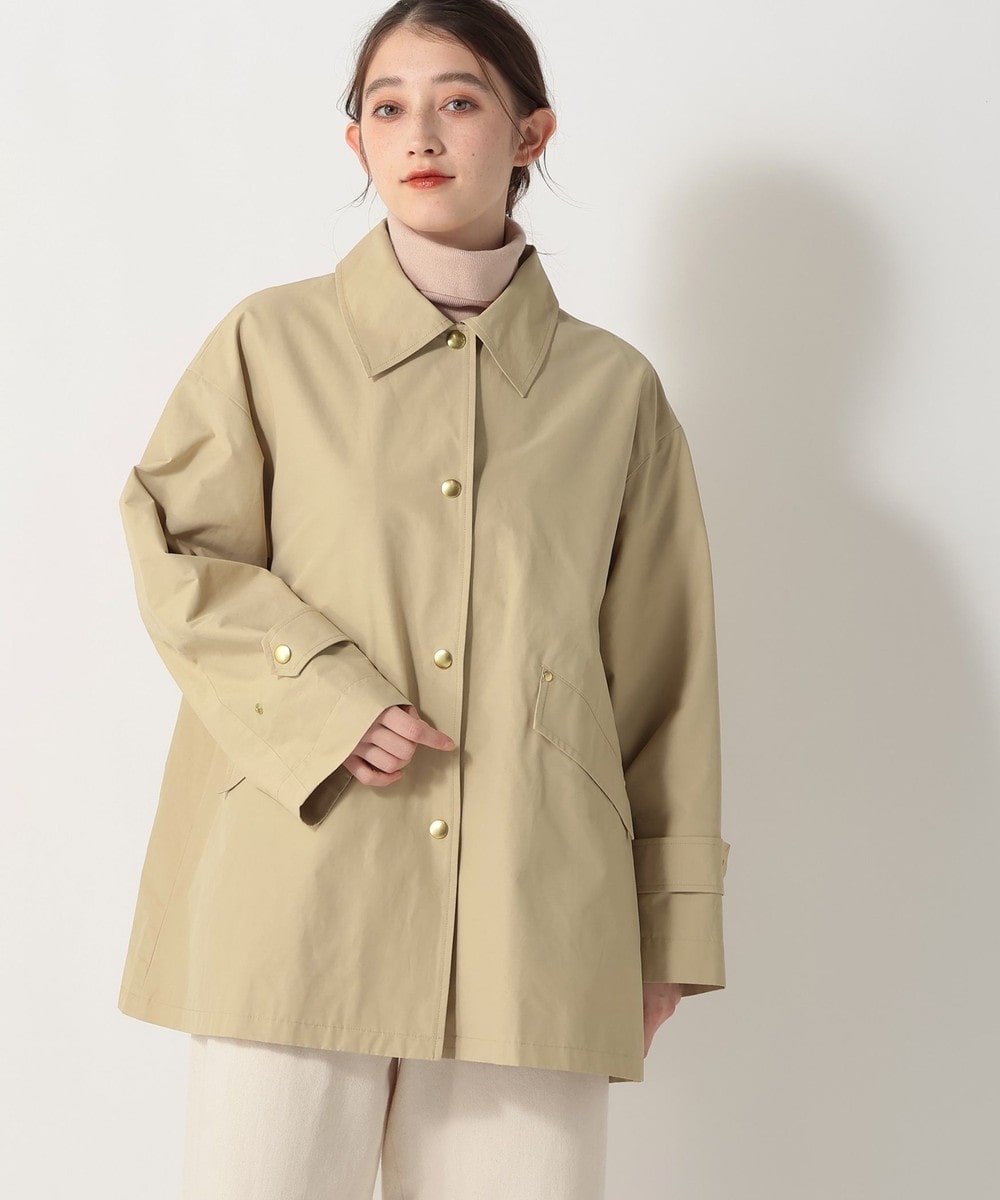 アウター 防花粉ミドルコート