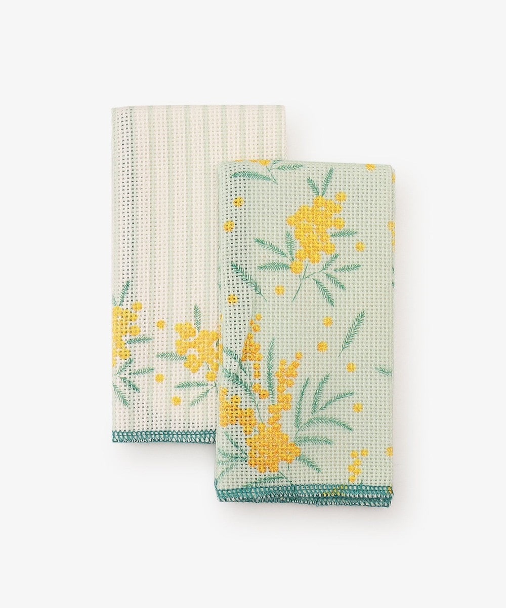 ふきん・スポンジ・ミトン ミモザ抗菌ディッシュクロス