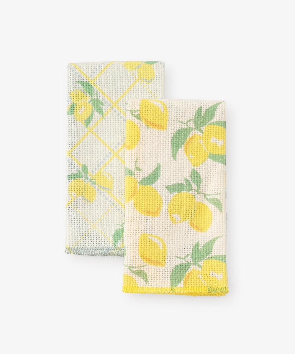 ふきん・スポンジ・ミトン レモン抗菌ディッシュクロス